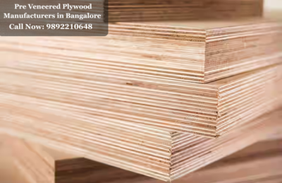 Pre Veneered Plywood Manufacturers in Bangalore