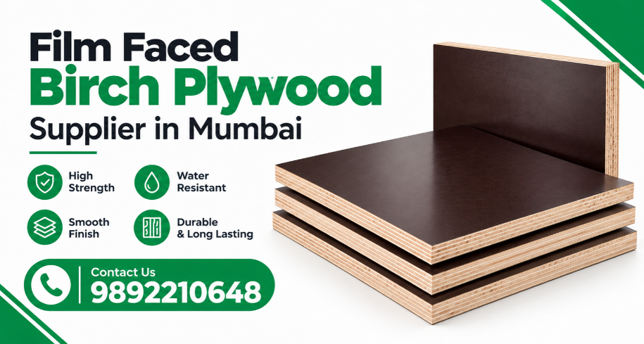 Film Faced Birch Plywood Supplier in Mumbai